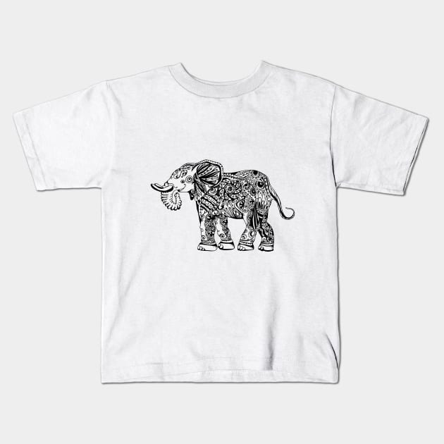 lucky charm.  elephant Kids T-Shirt by lisenok